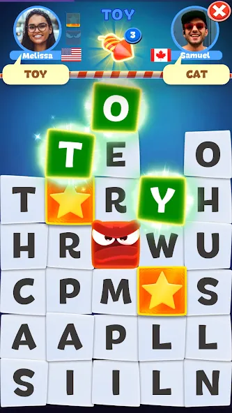 Toy Words play together online MOD APK скачать на Андроид — Открыты все уровни и подсказки — скриншот 4 Toy Words play together online MOD APK скачать на Андроид — Открыты все уровни и подсказки — скриншот 4