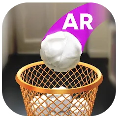 Скачать Paper Bin AR — Без рекламы и все уровни открыты