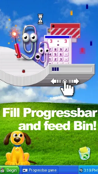 Скачать Progressbar95 - nostalgic game мод — Без рекламы и бесконечные жизни — скриншот 2