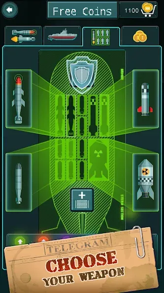 You Sunk - Submarine Attack взлом APK — Безлимитные ракеты и здоровье — скриншот 2