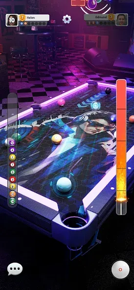 Infinity 8 Ball™ Pool King на телефон — скачать мод: Безлимитные монеты и разблокированные кии — скриншот 1 Infinity 8 Ball™ Pool King на телефон — скачать мод: Безлимитные монеты и разблокированные кии — скриншот 1