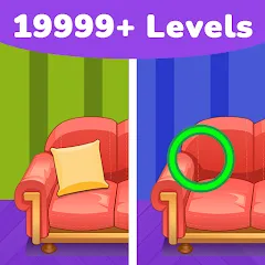 Скачать Find Differences: Spot Fun бесплатно — Подсказки доступны и уровни открыты