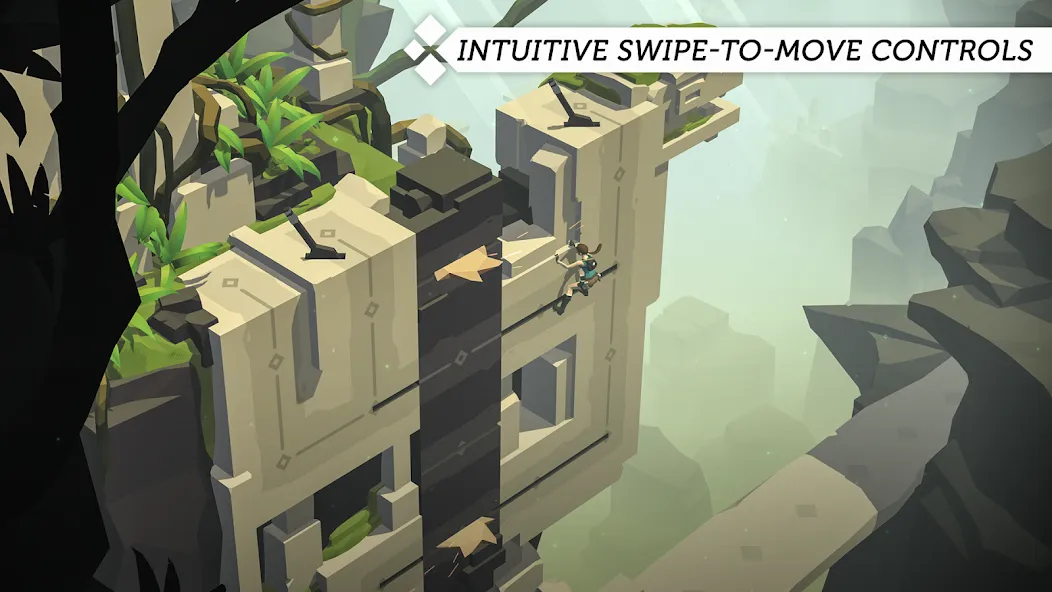 Lara Croft GO бесплатно на Андроид — мод: Безлимитные подсказки и все уровни — скриншот 2 Lara Croft GO бесплатно на Андроид — мод: Безлимитные подсказки и все уровни — скриншот 2