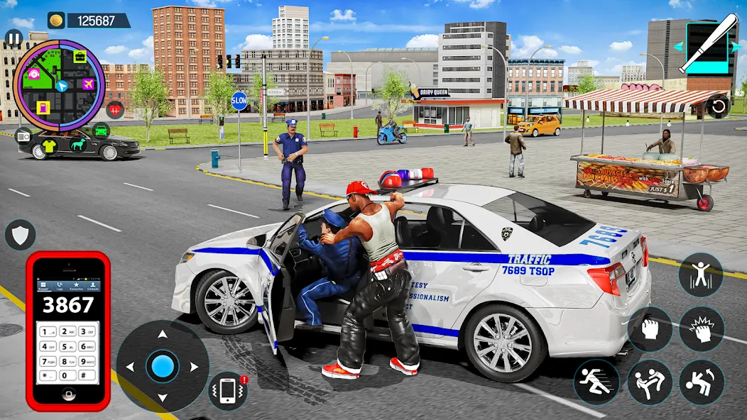 Gangster Mafia City Crime Game бесплатно на Андроид — мод: Безлимитные деньги и оружие — скриншот 3 Gangster Mafia City Crime Game бесплатно на Андроид — мод: Безлимитные деньги и оружие — скриншот 3