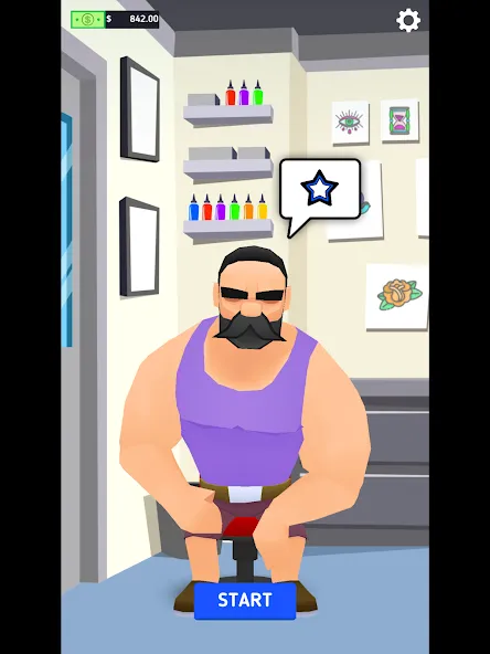 Ink Inc. - Tattoo Drawing взломанный APK — Безлимитные деньги и все татуировки — скриншот 4 Ink Inc. - Tattoo Drawing взломанный APK — Безлимитные деньги и все татуировки — скриншот 4
