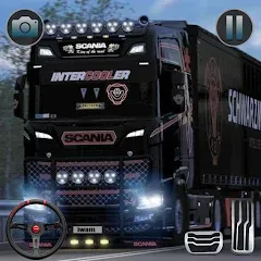 Скачать взлом Euro Cargo Truck Simulator 3D — Безлимитные деньги и все грузовики