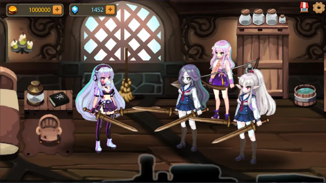 Скачать Dungeon Princess 2! : RPG Mod APK — Безлимитные деньги и усиленные герои — скриншот 1 Скачать Dungeon Princess 2! : RPG Mod APK — Безлимитные деньги и усиленные герои — скриншот 1