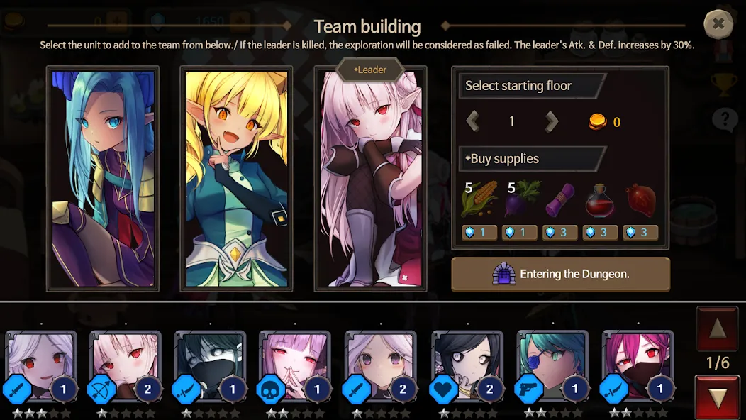 Скачать Dungeon Princess 2! : RPG Mod APK — Безлимитные деньги и усиленные герои — скриншот 3 Скачать Dungeon Princess 2! : RPG Mod APK — Безлимитные деньги и усиленные герои — скриншот 3