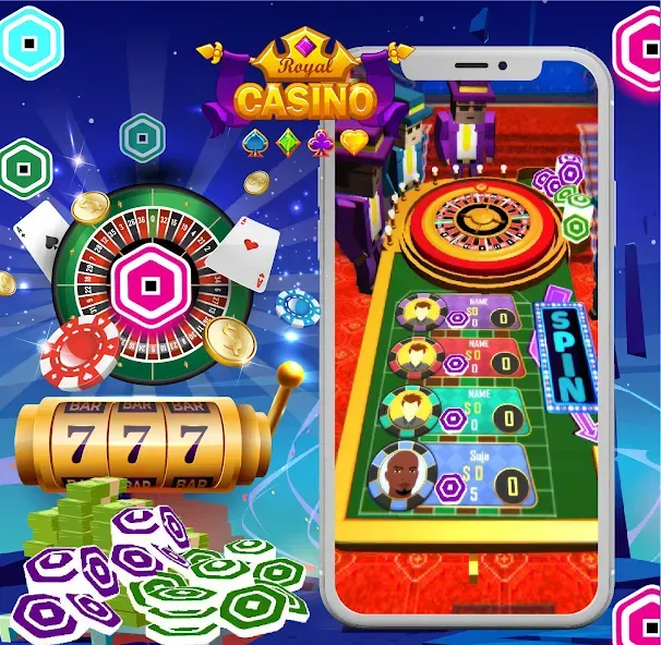 Robux For Robux , Casino Robux MOD APK скачать на Андроид — Безлимитные монеты и бонусы — скриншот 1