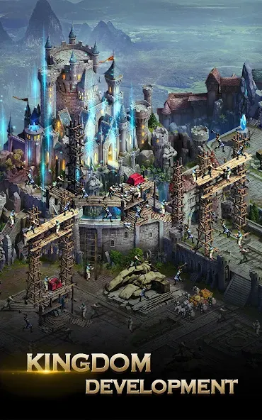 Age of Kings: Skyward Battle — скачать мод: Безлимитные ресурсы и усиленная армия — скриншот 2
