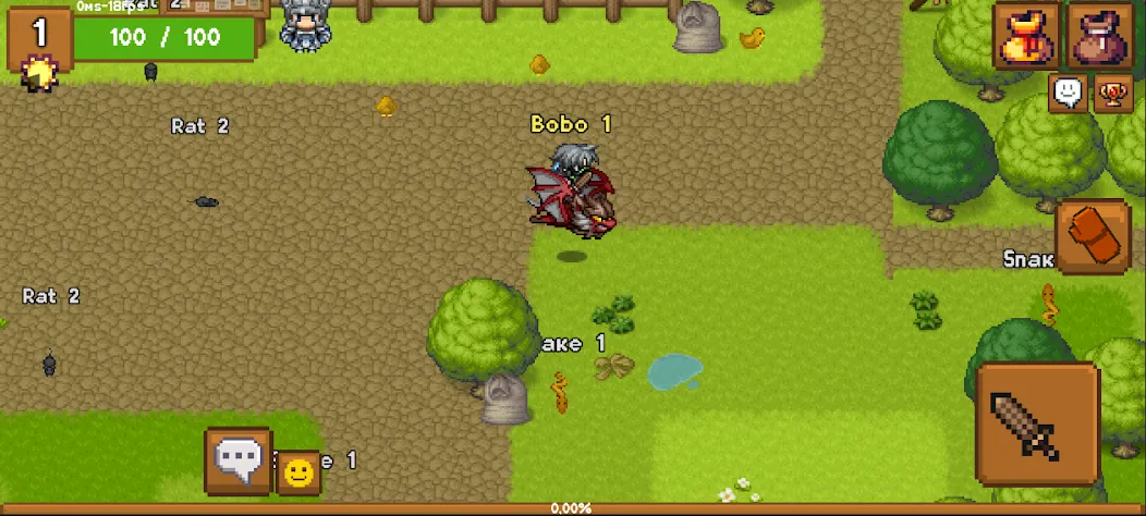 Heritage Online - MMORPG 2D (Мод: Много денег и усиленный герой) — скачать на Андроид — скриншот 5
