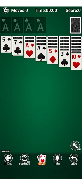 Solitaire Classic - 2024 — последняя версия с модом (Без рекламы и подсказки доступны) — скриншот 1