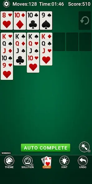 Solitaire Classic - 2024 — последняя версия с модом (Без рекламы и подсказки доступны) — скриншот 5
