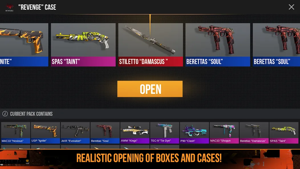 Case Opener: Skins Simulator взлом APK — Бесконечные монеты и все скины — скриншот 5