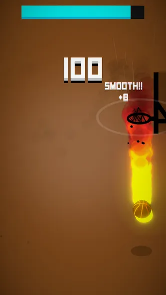 Скачать Dunk Hit Mod APK — Безлимитные мячи и высокие прыжки — скриншот 3