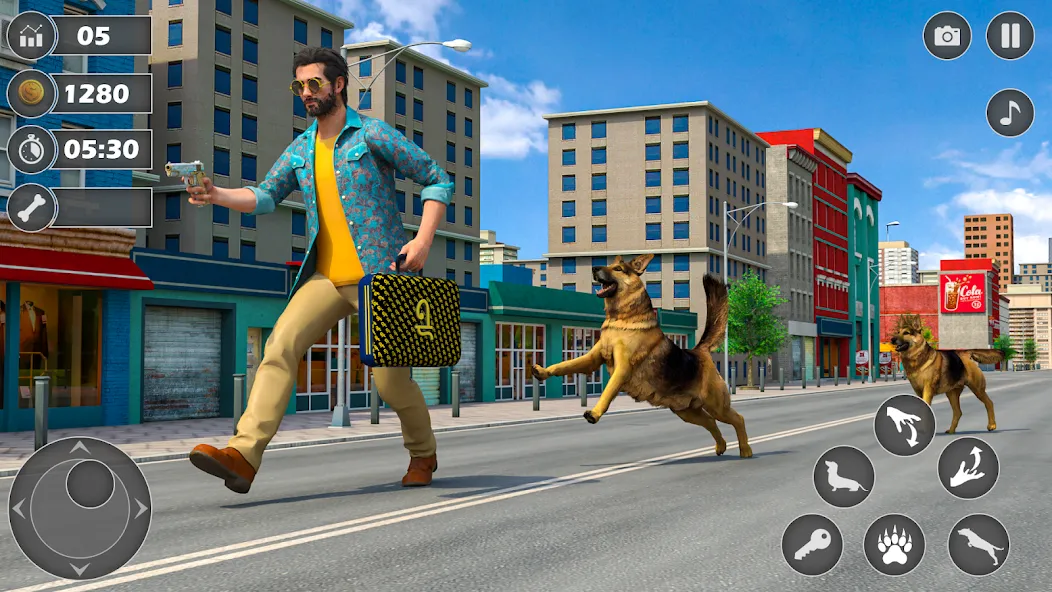 Dog Simulator Dog Game бесплатно на Андроид — мод: Безлимитные деньги и всё открыто — скриншот 2