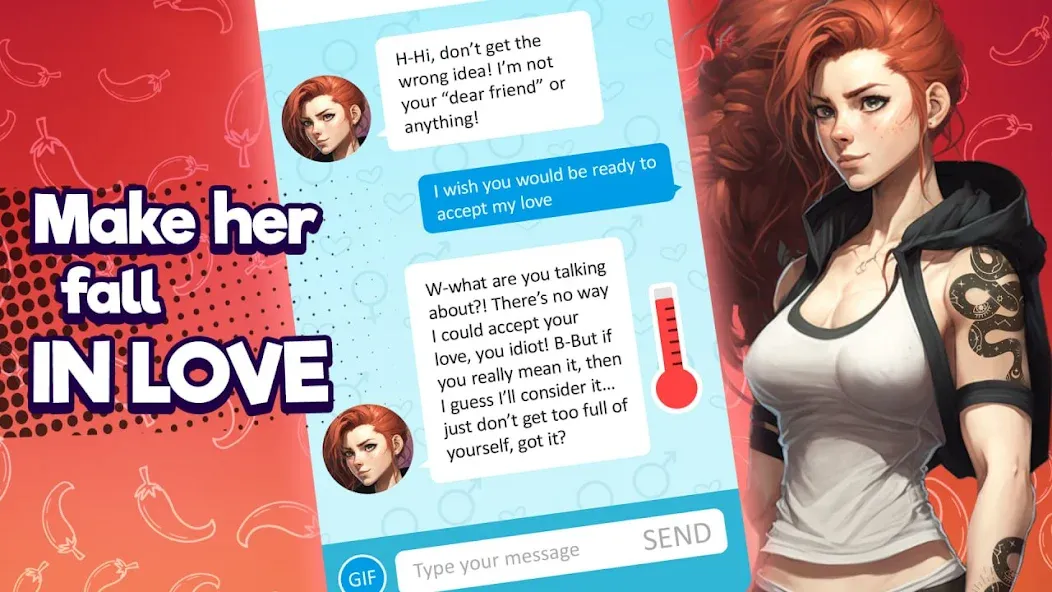 Скачать Anime Girlfriend - AI Chat на Андроид с модом — Безлимитные сообщения и премиум функции — скриншот 3 Скачать Anime Girlfriend - AI Chat на Андроид с модом — Безлимитные сообщения и премиум функции — скриншот 3