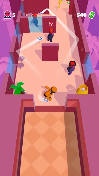 Скачать мод Stealth Master: Assassin Ninja — Без рекламы и много монет — скриншот 1