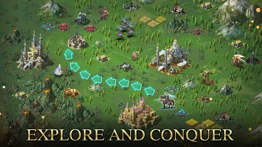 War and Magic: Kingdom Reborn — последняя версия с модом (Безлимитные ресурсы и усиленная армия) — скриншот 2