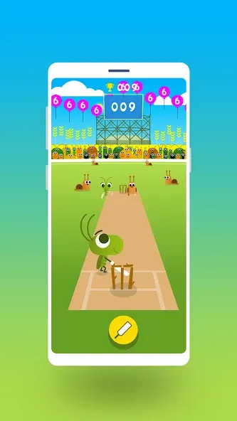 Cric Game - Doodle Cricket MOD APK: Безлимитные монеты и открытые уровни — скриншот 4