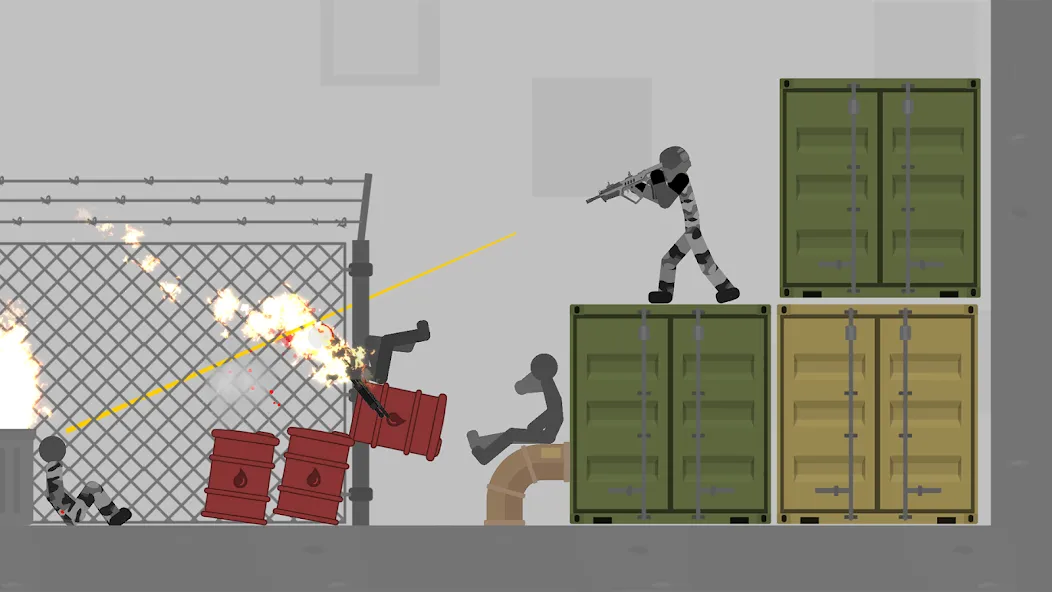 Stick 5: Playground Ragdoll MOD APK: Открыты все предметы и локации — скриншот 3