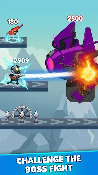 Stick Shooter: Battle Game — Безлимитные патроны и здоровье, скачать мод APK — скриншот 3 Stick Shooter: Battle Game — Безлимитные патроны и здоровье, скачать мод APK — скриншот 3