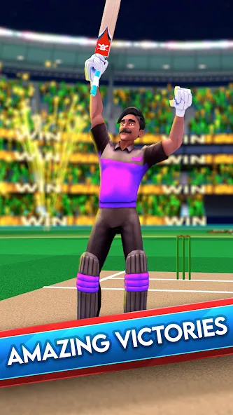 Скачать Stick Cricket Clash бесплатно — Безлимитные монеты и энергия — скриншот 4
