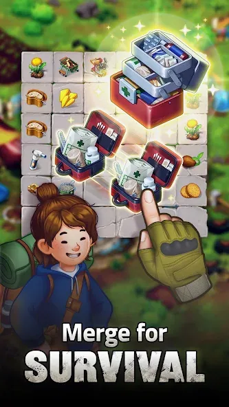 Скачать взлом Merge Survival : Wasteland — Много ресурсов и энергии — скриншот 4 Скачать взлом Merge Survival : Wasteland — Много ресурсов и энергии — скриншот 4