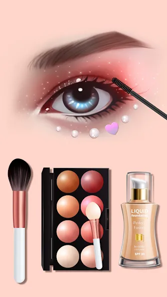 Мод Makeover & Makeup ASMR — Безлимитные деньги и все предметы открыты, скачать APK — скриншот 2 Мод Makeover & Makeup ASMR — Безлимитные деньги и все предметы открыты, скачать APK — скриншот 2