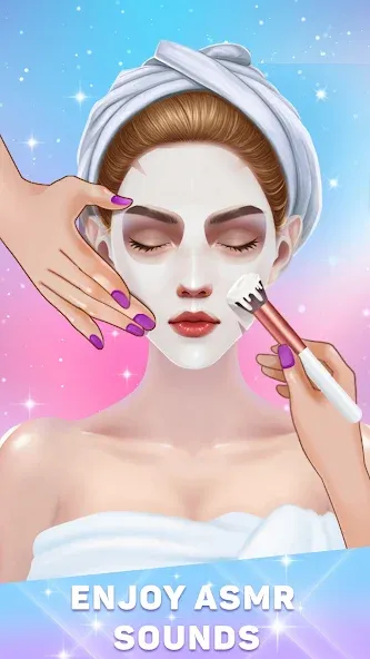 Скачать Makeover salon: Makeup ASMR бесплатно — Безлимитные деньги и все наряды — скриншот 1 Скачать Makeover salon: Makeup ASMR бесплатно — Безлимитные деньги и все наряды — скриншот 1