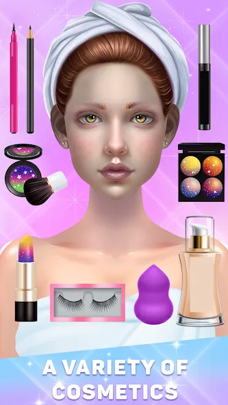 Скачать Makeover salon: Makeup ASMR бесплатно — Безлимитные деньги и все наряды — скриншот 3 Скачать Makeover salon: Makeup ASMR бесплатно — Безлимитные деньги и все наряды — скриншот 3