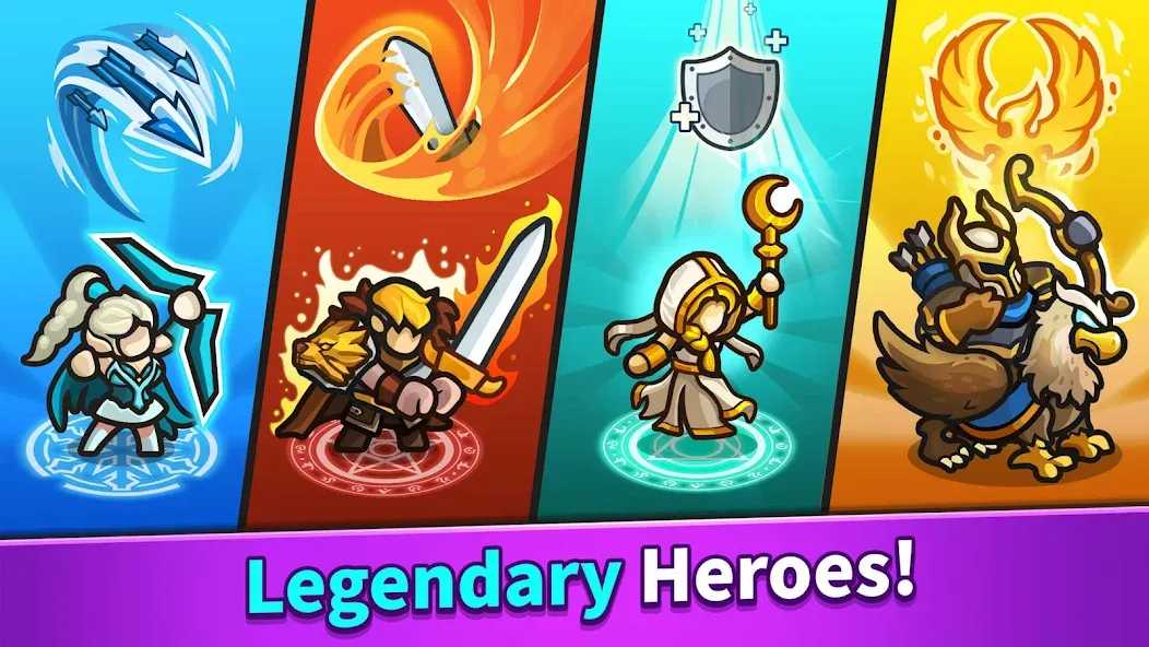 Idle Kingdom Defense — Безлимитные деньги и усиленная защита, скачать мод APK — скриншот 5 Idle Kingdom Defense — Безлимитные деньги и усиленная защита, скачать мод APK — скриншот 5