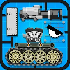 Super Tank Rumble взлом на Андроид — Безлимитные деньги и усиленные танки