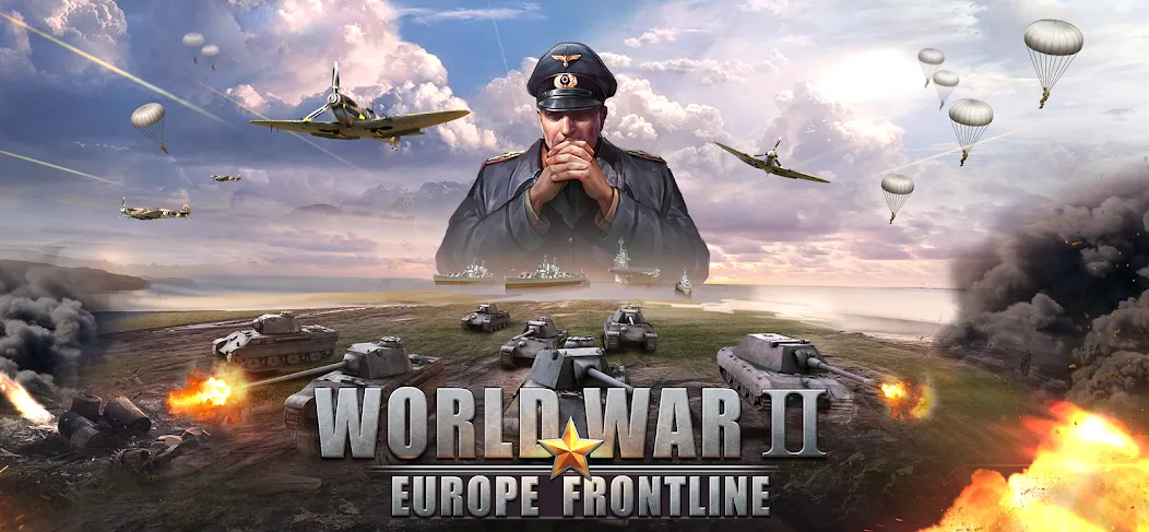 World War 2: Strategy Games (Мод: Безлимитные ресурсы и быстрая победа) — скачать на Андроид — скриншот 1 World War 2: Strategy Games (Мод: Безлимитные ресурсы и быстрая победа) — скачать на Андроид — скриншот 1