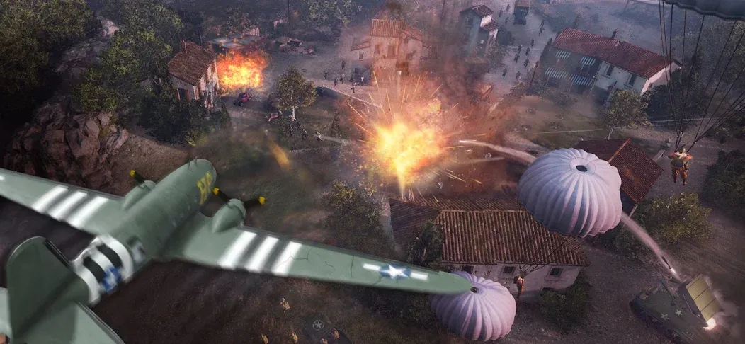 World War 2: Strategy Games (Мод: Безлимитные ресурсы и быстрая победа) — скачать на Андроид — скриншот 2 World War 2: Strategy Games (Мод: Безлимитные ресурсы и быстрая победа) — скачать на Андроид — скриншот 2