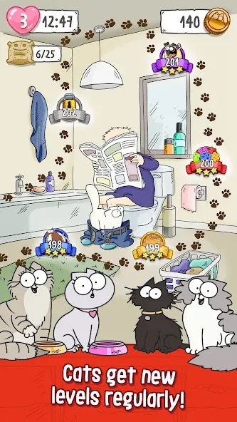 Скачать Simon’s Cat Crunch Time — Безлимитные жизни и монеты — скриншот 3 Скачать Simon’s Cat Crunch Time — Безлимитные жизни и монеты — скриншот 3