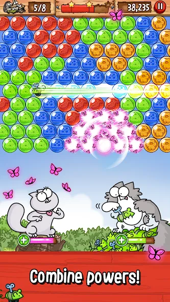 Simon's Cat - Pop Time (Мод: Безлимитные жизни и усиленные бонусы) — скачать на Андроид — скриншот 3