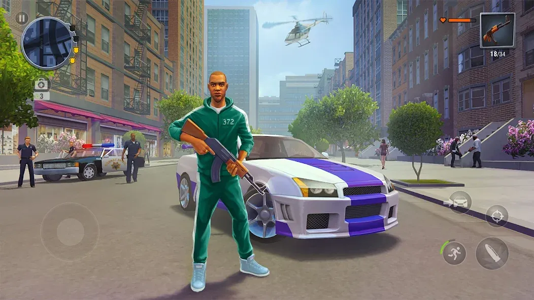 Gangs Town Story — Безлимитные деньги и оружие, скачать мод APK — скриншот 3 Gangs Town Story — Безлимитные деньги и оружие, скачать мод APK — скриншот 3
