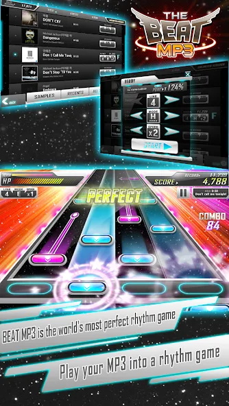 Мод BEAT MP3 - Rhythm Game — Безлимитные деньги и все песни открыты, скачать APK — скриншот 1 Мод BEAT MP3 - Rhythm Game — Безлимитные деньги и все песни открыты, скачать APK — скриншот 1