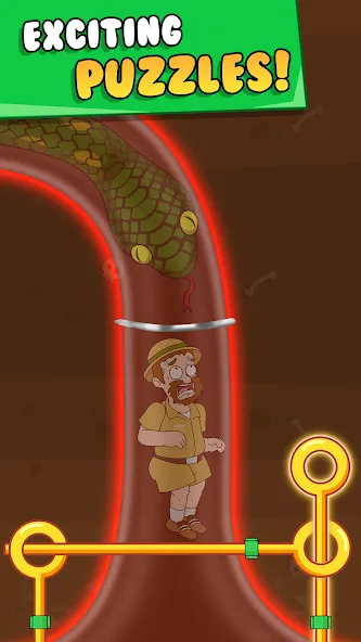 Pull Him Out — Безлимитные деньги и все уровни открыты, скачать мод APK — скриншот 4 Pull Him Out — Безлимитные деньги и все уровни открыты, скачать мод APK — скриншот 4