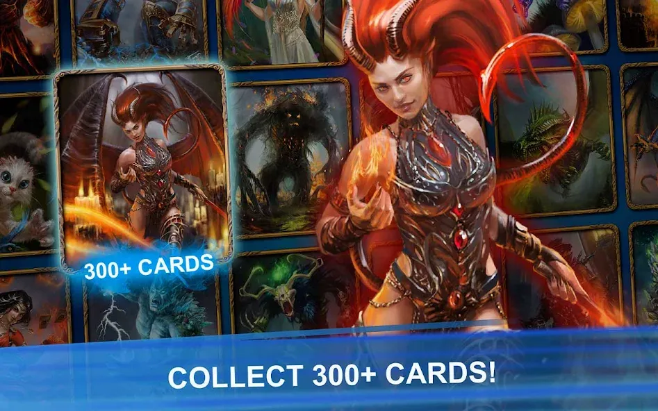 Blood of Titans: Card Battle мод на Андроид: Безлимитные ресурсы и усиленные карты — скриншот 2 Blood of Titans: Card Battle мод на Андроид: Безлимитные ресурсы и усиленные карты — скриншот 2