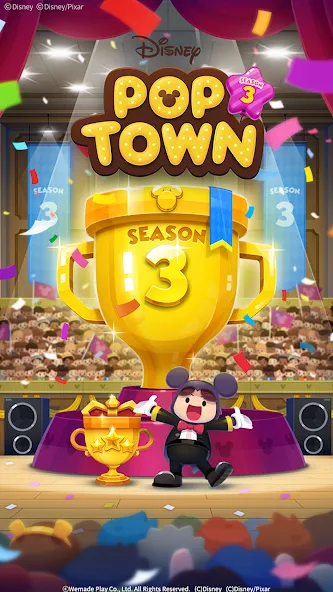 Disney POP TOWN мод на Андроид: Безлимитные жизни и монеты — скриншот 1 Disney POP TOWN мод на Андроид: Безлимитные жизни и монеты — скриншот 1