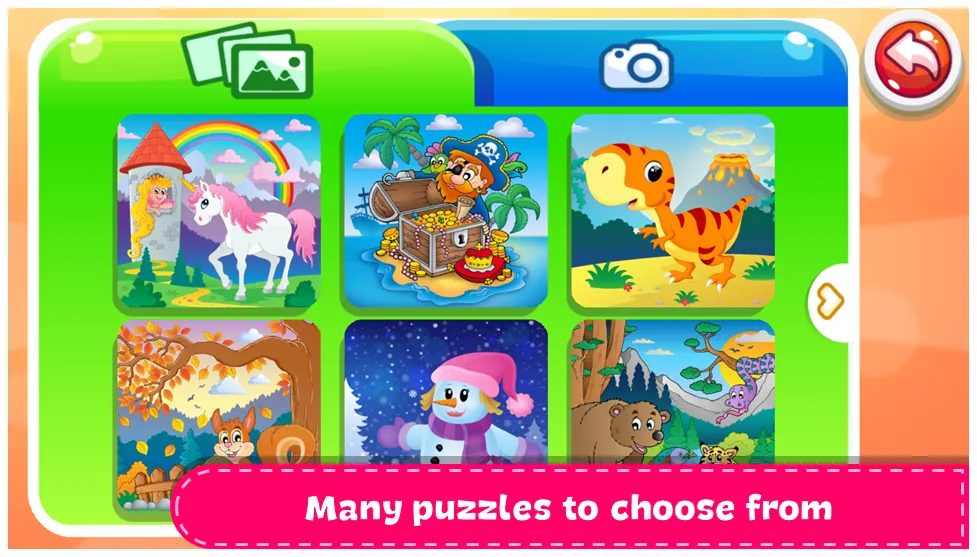 Kids Games - Puzzle World MOD APK: Все пазлы открыты и без рекламы — скриншот 3 Kids Games - Puzzle World MOD APK: Все пазлы открыты и без рекламы — скриншот 3