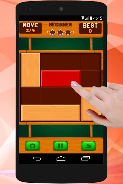 Unblock the Block and Outzone взломанный APK — Открыты все уровни и подсказки — скриншот 2