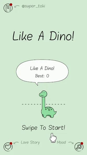 Скачать Like A Dino! бесплатно — Без рекламы и открыты все скины — скриншот 1 Скачать Like A Dino! бесплатно — Без рекламы и открыты все скины — скриншот 1