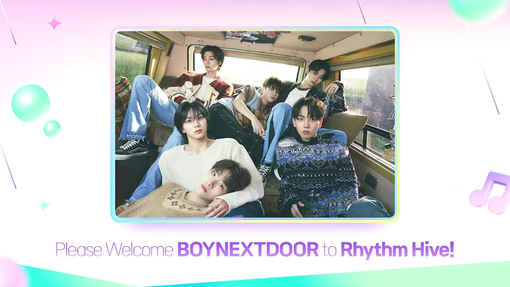 Rhythm Hive — Безлимитные ноты и открыты все песни, скачать мод APK — скриншот 1 Rhythm Hive — Безлимитные ноты и открыты все песни, скачать мод APK — скриншот 1