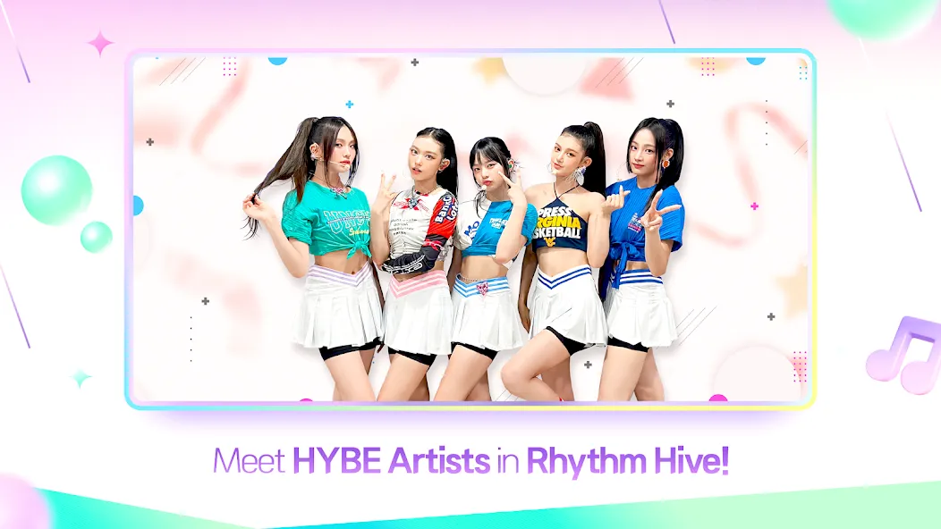 Rhythm Hive — Безлимитные ноты и открыты все песни, скачать мод APK — скриншот 2 Rhythm Hive — Безлимитные ноты и открыты все песни, скачать мод APK — скриншот 2