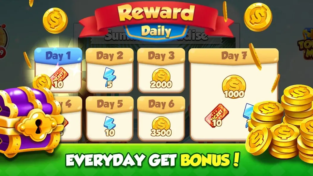 Мод Bingo bay : Family bingo — Безлимитные билеты и бонусы, скачать APK — скриншот 2 Мод Bingo bay : Family bingo — Безлимитные билеты и бонусы, скачать APK — скриншот 2