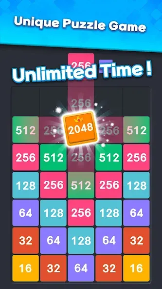 Drop Merge : Number Puzzle MOD APK: Без рекламы и безлимитные монеты — скриншот 1 Drop Merge : Number Puzzle MOD APK: Без рекламы и безлимитные монеты — скриншот 1