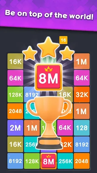 Drop Merge : Number Puzzle MOD APK: Без рекламы и безлимитные монеты — скриншот 4 Drop Merge : Number Puzzle MOD APK: Без рекламы и безлимитные монеты — скриншот 4